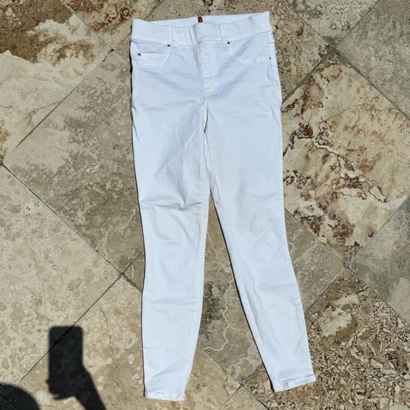 SPANX White Ankle Skinny Jeans Size S/P - Picture 8 of 12